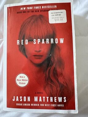 Red Sparrow a nobler by Jason Matthews
